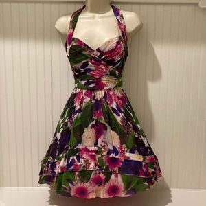 Nicole Miller Chiffon Dress